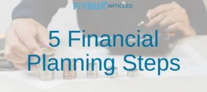 5 financial planning steps