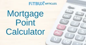 Mortgage point calculator