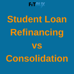 Refinance vs Consolidate